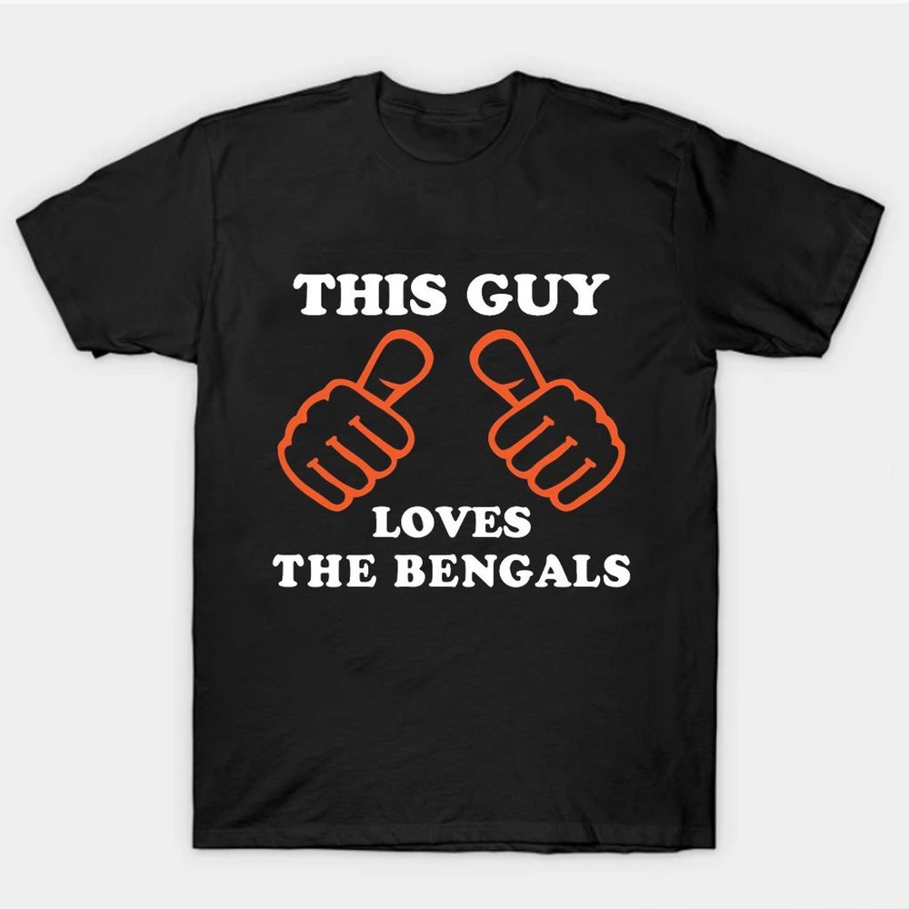 This Guy Loves Bengals Shirt Cincinnati Bengals Shirt Joe Burrow Bengals Shirt